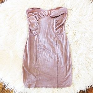 Free People Lavender Dreams Strapless Mini Slip Dress / Bodycon